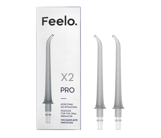 Feelo Końcówki do irygatora PRO Standard szary 2 szt. - 1225775 - zdjęcie